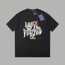 LV Short Round Collar T-shirt XS-L (78)