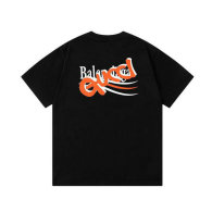 Balenciaga Short Round Collar T-shirt S-XL (151)
