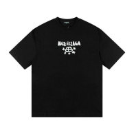 Balenciaga Short Round Collar T-shirt S-XL (61)