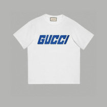 Gucci Short Round Collar T-shirt XS-L (130)
