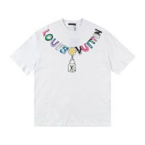 LV Short Round Collar T-shirt S-XL (58)