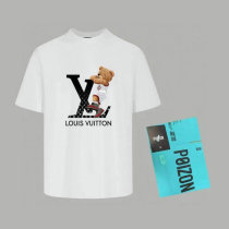 LV Short Round Collar T-shirt XS-L (50)