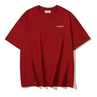 OFF-WHITE short round collar T-shirt S-XL (178)