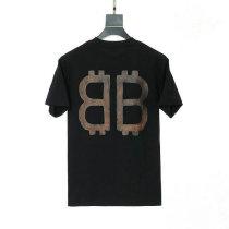 Balenciaga Short Round Collar T-shirt S-XL (15)