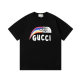Gucci Short Round Collar T-shirt S-XL (44)