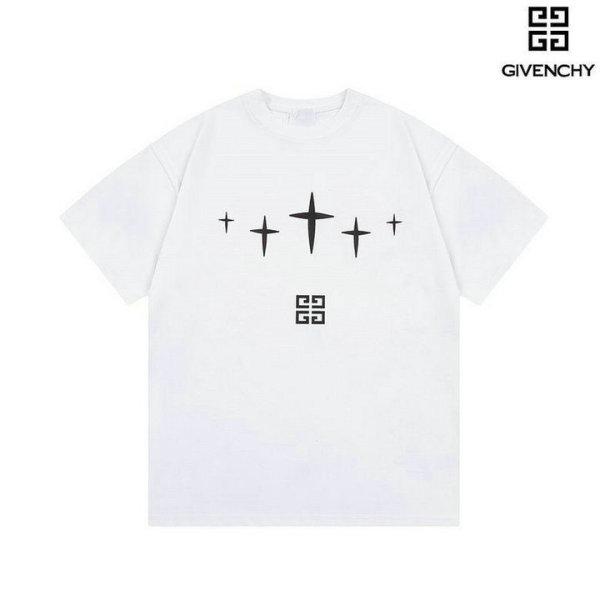Givenchy Short Round Collar T-shirt S-XL (33)