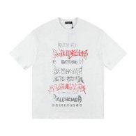 Balenciaga Short Round Collar T-shirt S-XL (57)