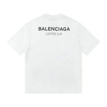 Balenciaga Short Round Collar T-shirt S-XL (112)