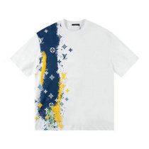 LV Short Round Collar T-shirt S-XL (51)