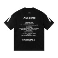 Balenciaga Short Round Collar T-shirt S-XL (106)
