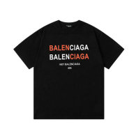 Balenciaga Short Round Collar T-shirt S-XL (141)
