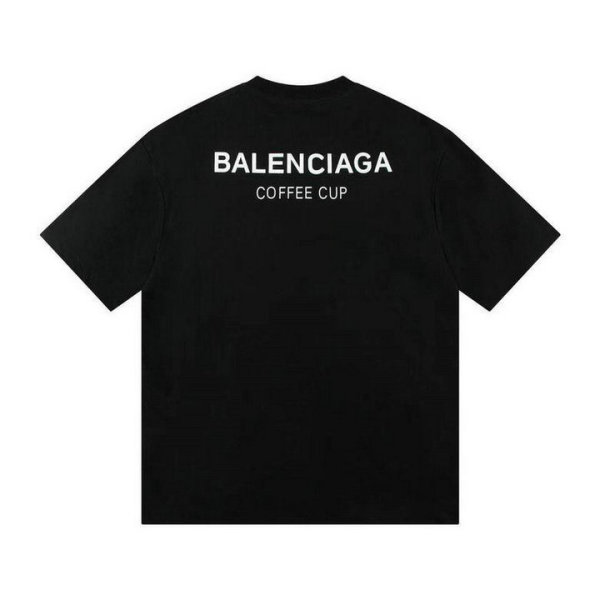 Balenciaga Short Round Collar T-shirt S-XL (38)