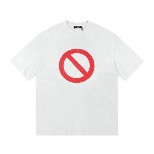 Balenciaga Short Round Collar T-shirt S-XL (51)