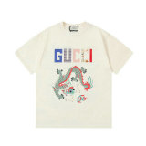 Gucci Short Round Collar T-shirt S-XL (25)