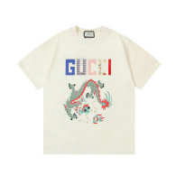 Gucci Short Round Collar T-shirt S-XL (25)