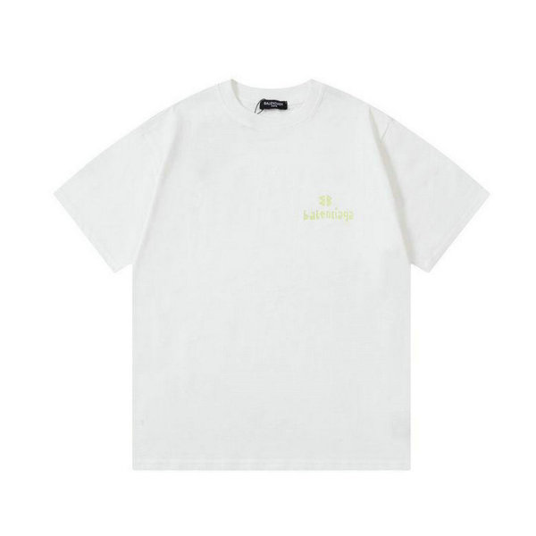 Balenciaga Short Round Collar T-shirt S-XL (148)