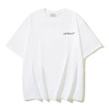 OFF-WHITE short round collar T-shirt S-XL (257)