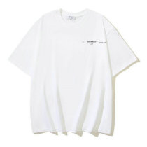 OFF-WHITE short round collar T-shirt S-XL (173)