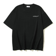 OFF-WHITE short round collar T-shirt S-XL (232)