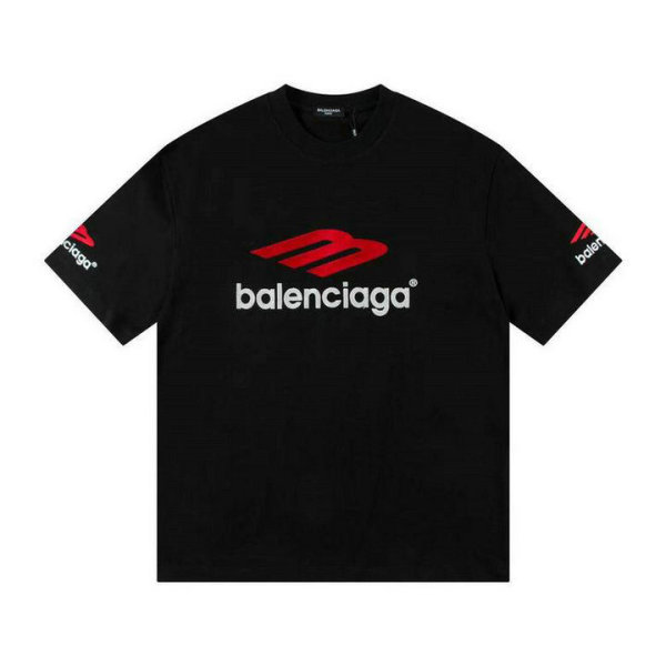 Balenciaga Short Round Collar T-shirt S-XL (28)