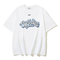 OFF-WHITE short round collar T-shirt S-XL (168)