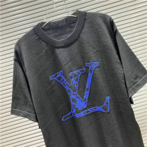 LV Short Round Collar T-shirt M-XXL (8)