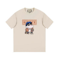 Gucci Short Round Collar T-shirt XS-L (128)