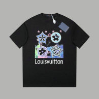 LV Short Round Collar T-shirt XS-L (98)