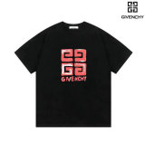 Givenchy Short Round Collar T-shirt S-XL (50)