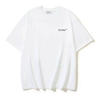 OFF-WHITE short round collar T-shirt S-XL (174)