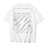 OFF-WHITE short round collar T-shirt S-XL (199)