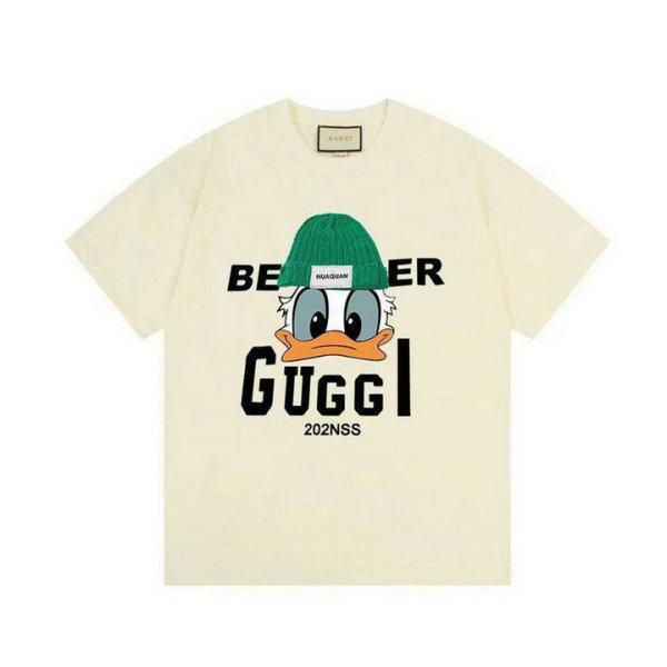 Gucci Short Round Collar T-shirt XS-L (125)