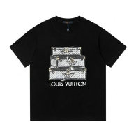 LV Short Round Collar T-shirt XS-L (168)