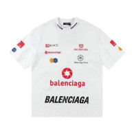Balenciaga Short Round Collar T-shirt S-XL (35)
