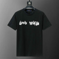 LV Short Round Collar T-shirt M-XXXL (2)