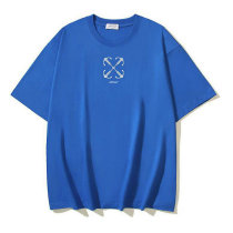 OFF-WHITE short round collar T-shirt S-XL (225)