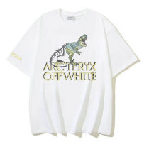 OFF-WHITE short round collar T-shirt S-XL (166)