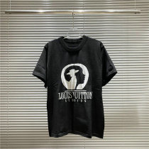 LV Short Round Collar T-shirt M-XXL (2)