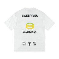 Balenciaga Short Round Collar T-shirt S-XL (118)
