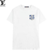 LV Short Round Collar T-shirt S-XL (55)