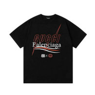 Balenciaga Short Round Collar T-shirt S-XL (149)