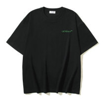 OFF-WHITE short round collar T-shirt S-XL (233)