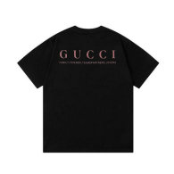 Gucci Short Round Collar T-shirt S-XL (48)