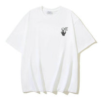 OFF-WHITE short round collar T-shirt S-XL (181)
