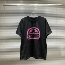 LV Short Round Collar T-shirt M-XXL (6)