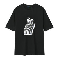 LV Short Round Collar T-shirt XS-L (133)