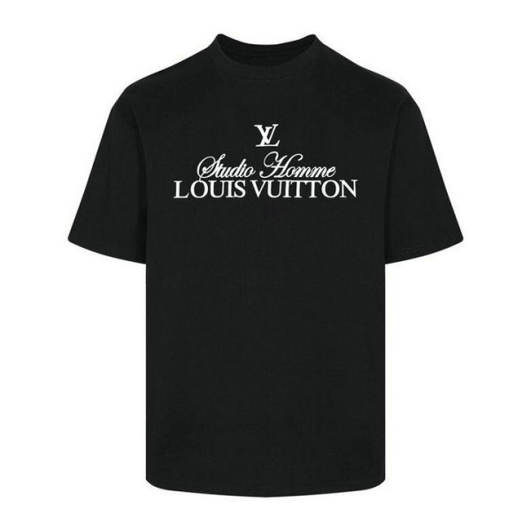 LV Short Round Collar T-shirt XS-L (56)