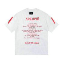 Balenciaga Short Round Collar T-shirt S-XL (128)