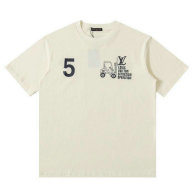 LV Short Round Collar T-shirt XS-L (1)