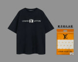 LV Short Round Collar T-shirt XS-L (164)